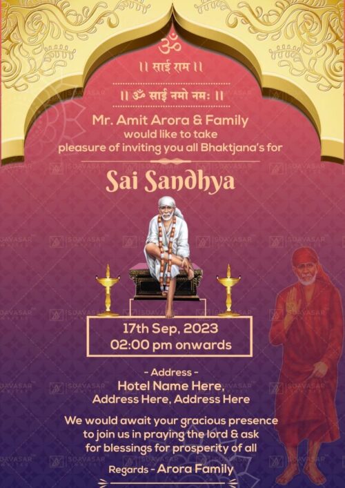 Spiritual Bliss: Our Sai Bhajan Sandhya Event